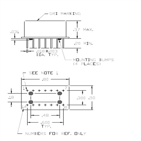 T1300-T26-5.0-LG-20.0MHz-E,有源晶振,Greenray晶振,6G微波接收器晶振