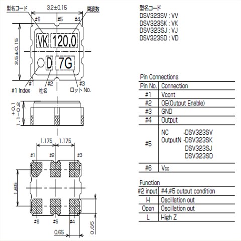 KDS晶振,DSV323SJ晶振,DSV323SD晶振,石英晶体振荡器