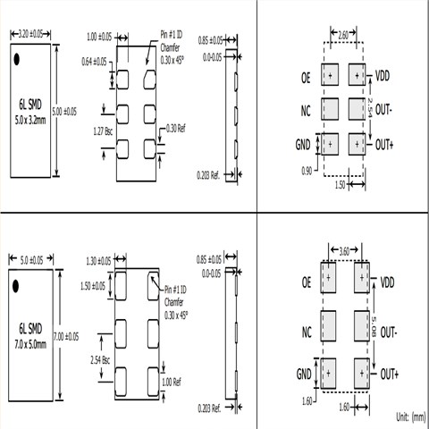 6G路由器晶振,瑞萨LVDS振荡器4MA,4MA150000Z4AACTGI8