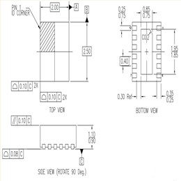 瑞萨HCSL输出石英晶振,XFN236156.250000I,通信设备晶振