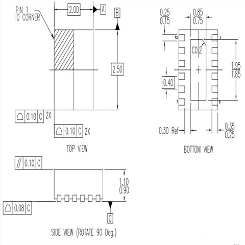 瑞萨HCSL输出石英晶振,XFN236156.250000I,通信设备晶振