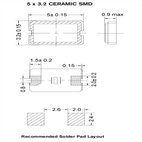 FMXMC3S2120FFC-20.000000M-CM,5032mm,FMXMC3S2系列,FMI贴片晶体