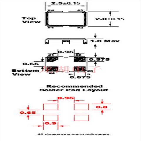 FO2HSKBM25.0-T1,美国福克斯晶振,电压晶振,石英贴片