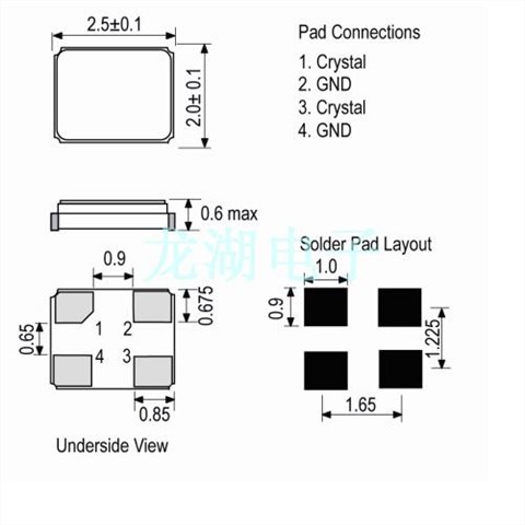 LFXTAL071952REEL,进口QID,CFPX-218,12Mhz