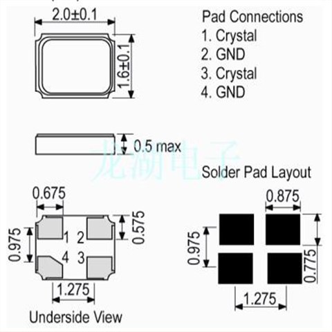 LFXTAL069494REEL,英国晶振,IQD电子公司,IQXC-42