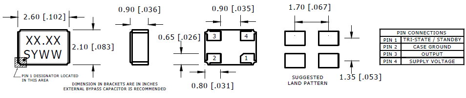 MXC 2520 OSC